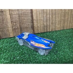 2011 Hot Wheels ~ Mad Splash ~ Race Team 6/10 ~ Boat ~ 222/250 ~ Blue & Clear